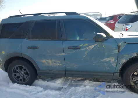 2021 Ford Bronco Sport Big Bend из США, поврежденный, VIN 3FMCR9B66MRA68295